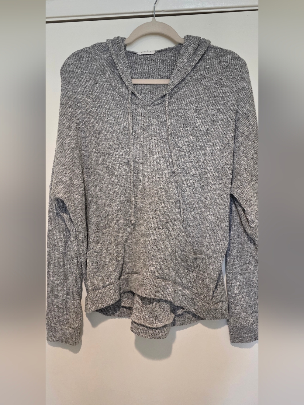 Womens Knit Hoodie Size Large